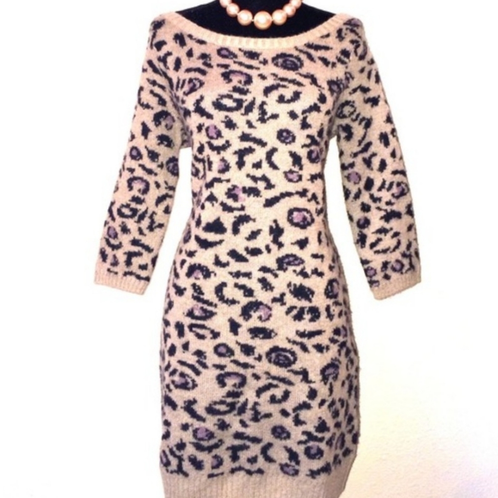 Leopard Tunic Sweater